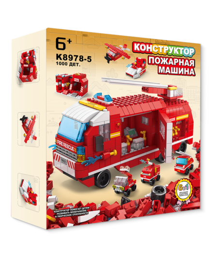 Конструктор "Пожарная машина"